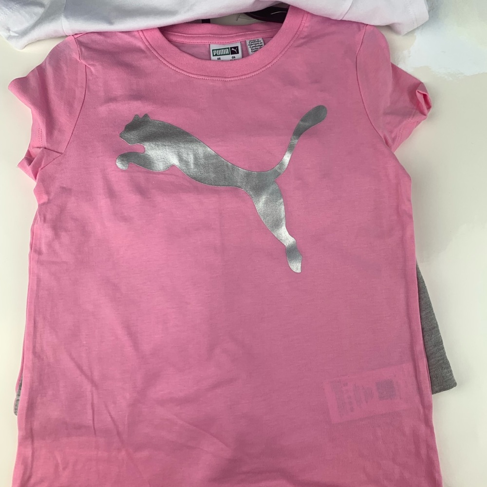 PUMA Girls' Youth 4-piece Set - PINK (Select Size: S(7/8) - Picture 4 of 4